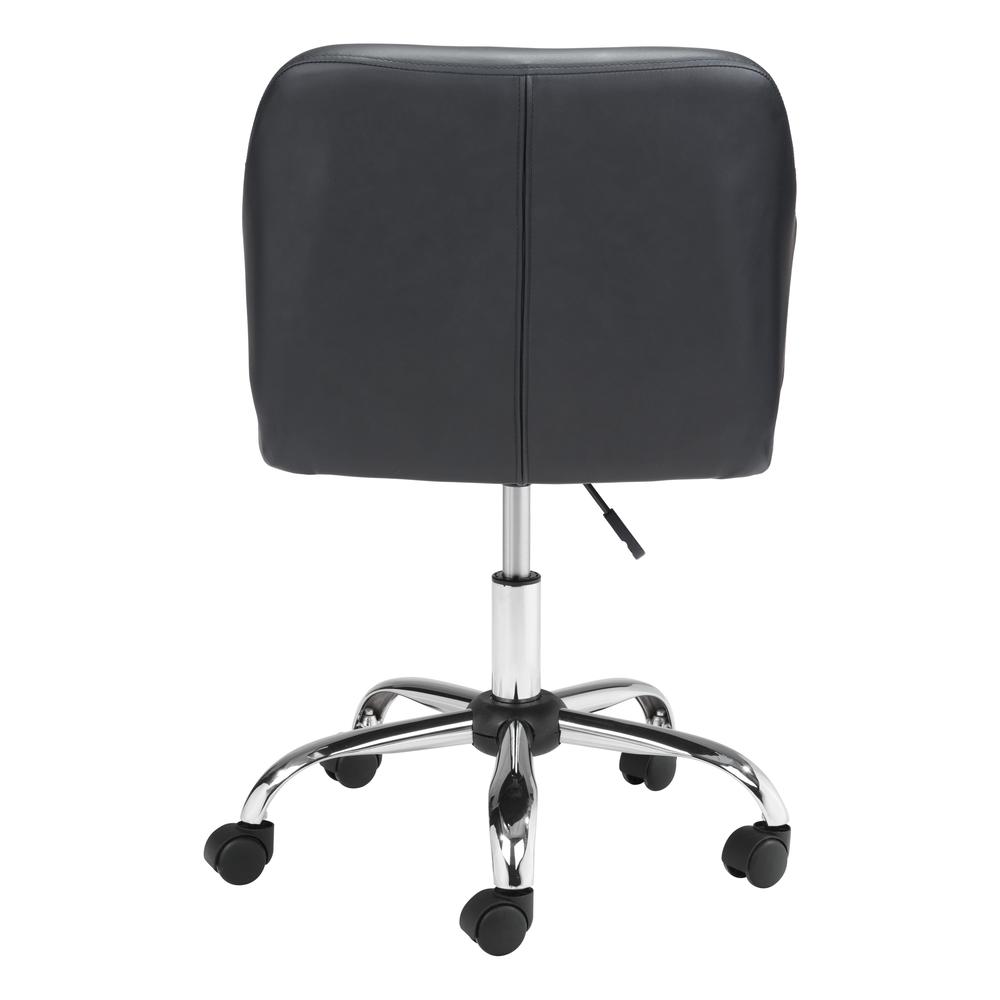 Designer Office Chair Black. Picture 4