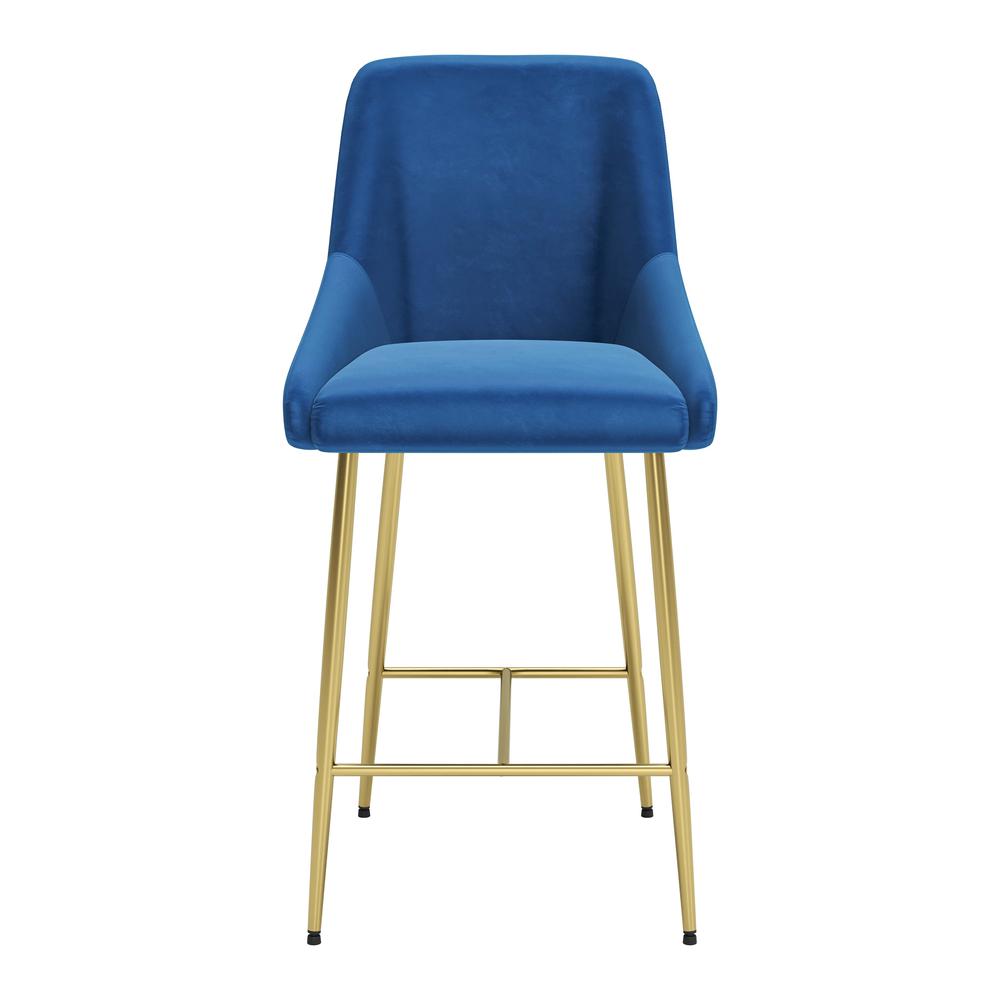 Madelaine Counter Chair Navy. Picture 3