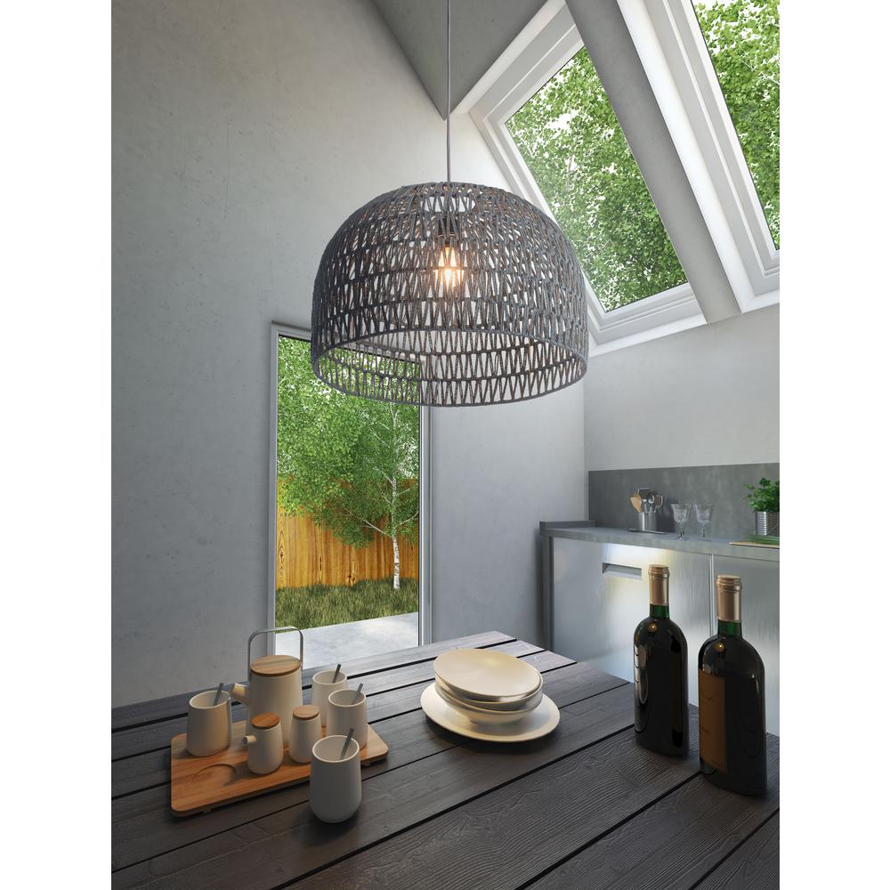 Paradise Ceiling Lamp Gray. Picture 5