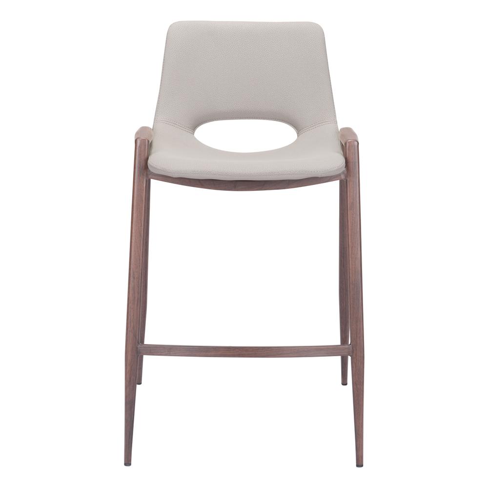 Desi Counter Chair (Set of 2) Beige. Picture 4