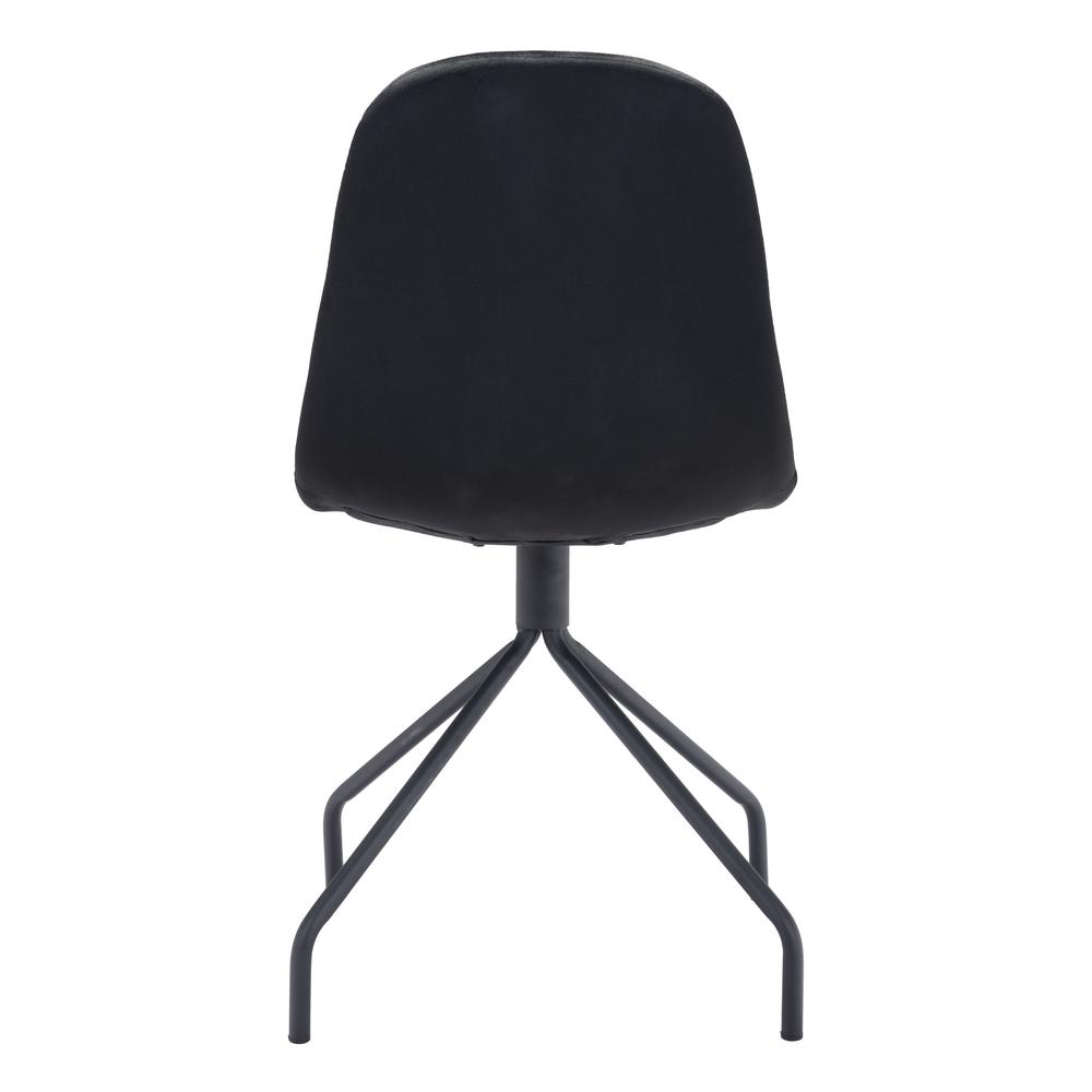 Slope Dining Chair (Set of 2) Black. Picture 5