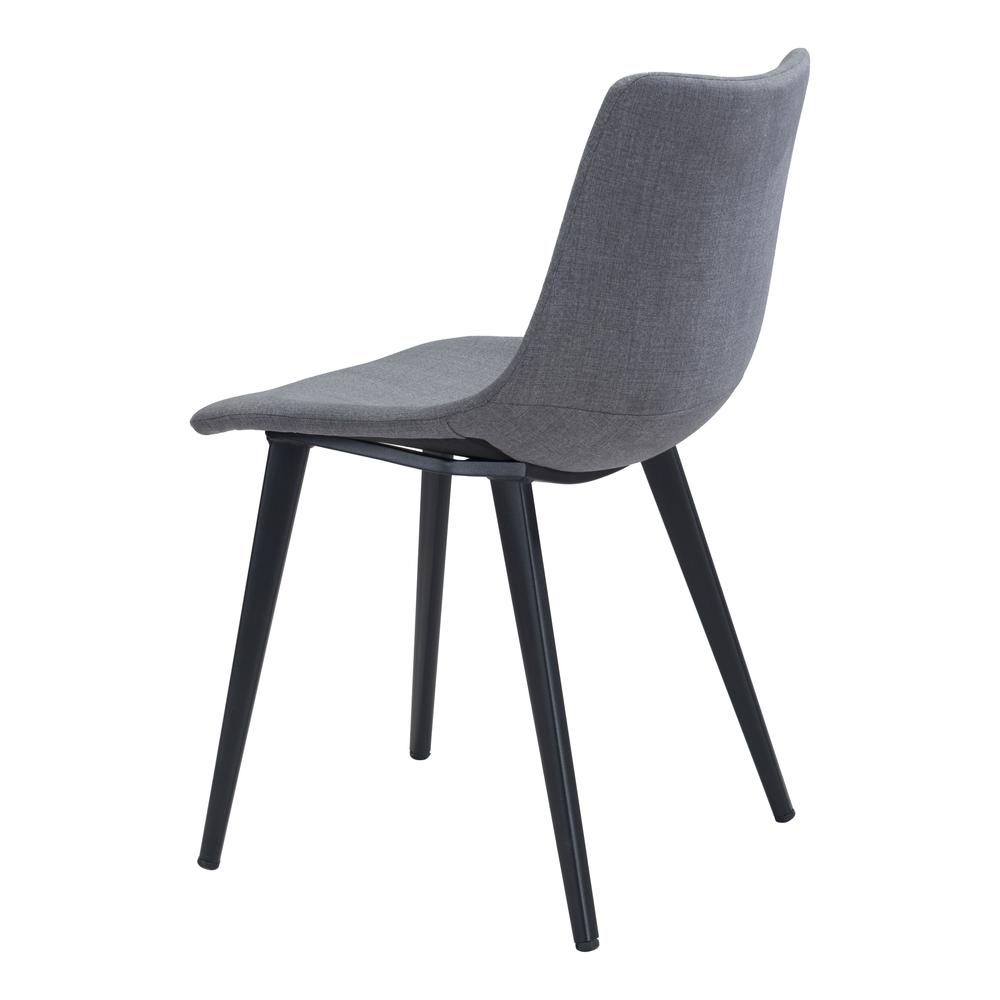 DanielSteel Dining Chairs (Set of 2) - Gray/Black, Belen Kox. Picture 6