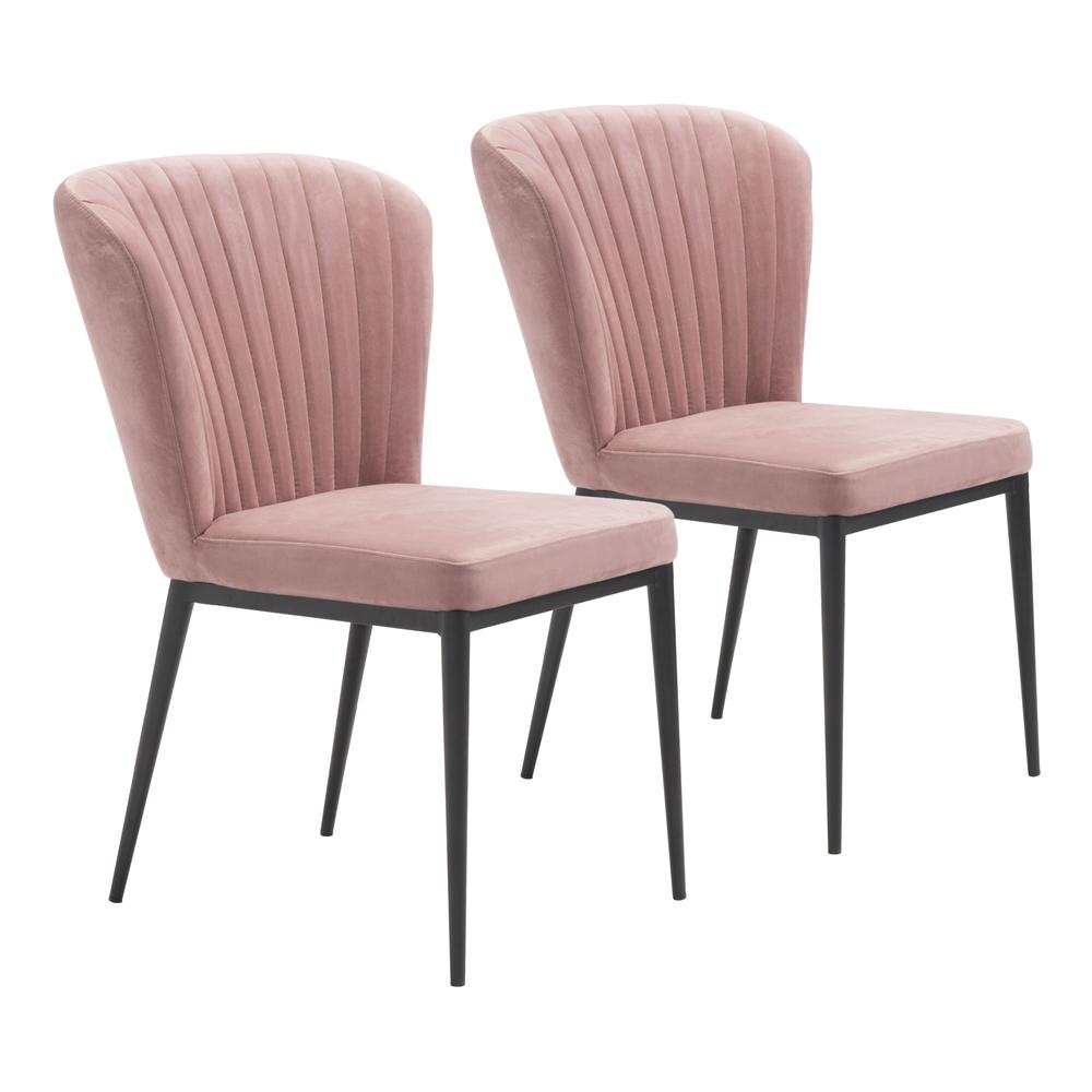Tolivere Dining Chair (Set of 2) Pink. Picture 1