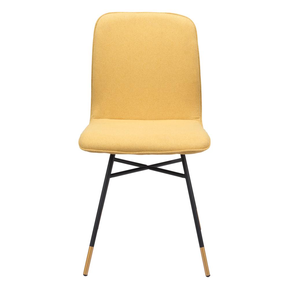 Var Dining Chair (Set of 2) Yellow. Picture 4