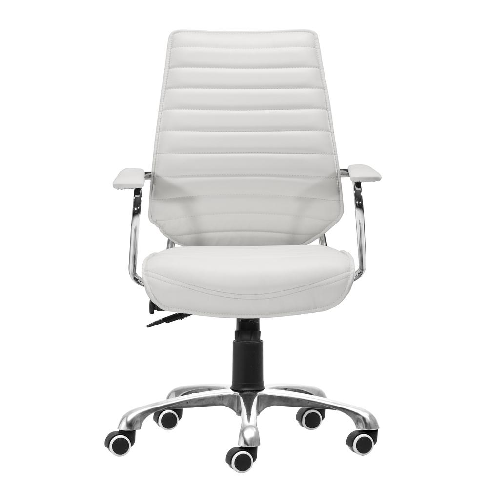 Enterprise Low Back Office Chair White. Picture 3