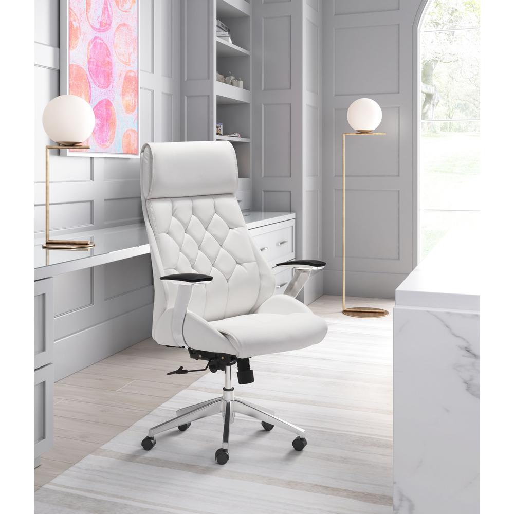 Boutique Office Chair White. Picture 6