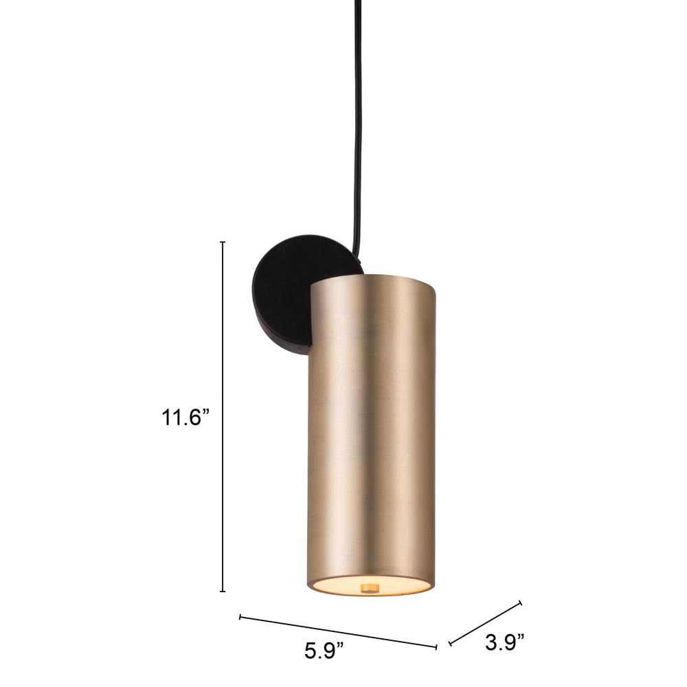 Martiza Ceiling Lamp Gold & Black. Picture 9