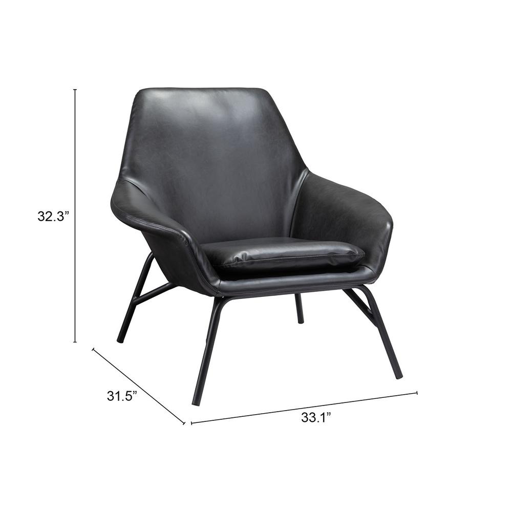 Javier Accent Chair Black. Picture 6