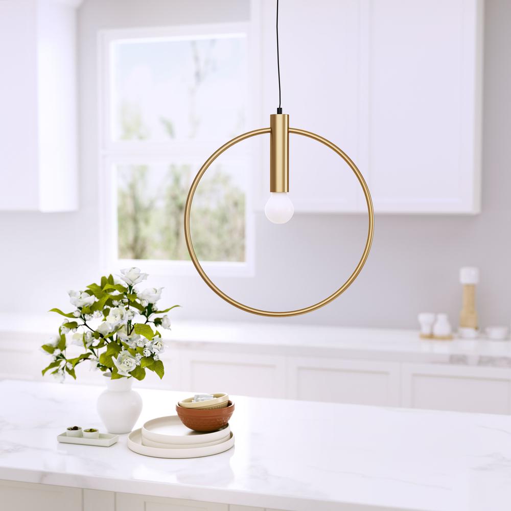 Irenza Ceiling Lamp Brass. Picture 6