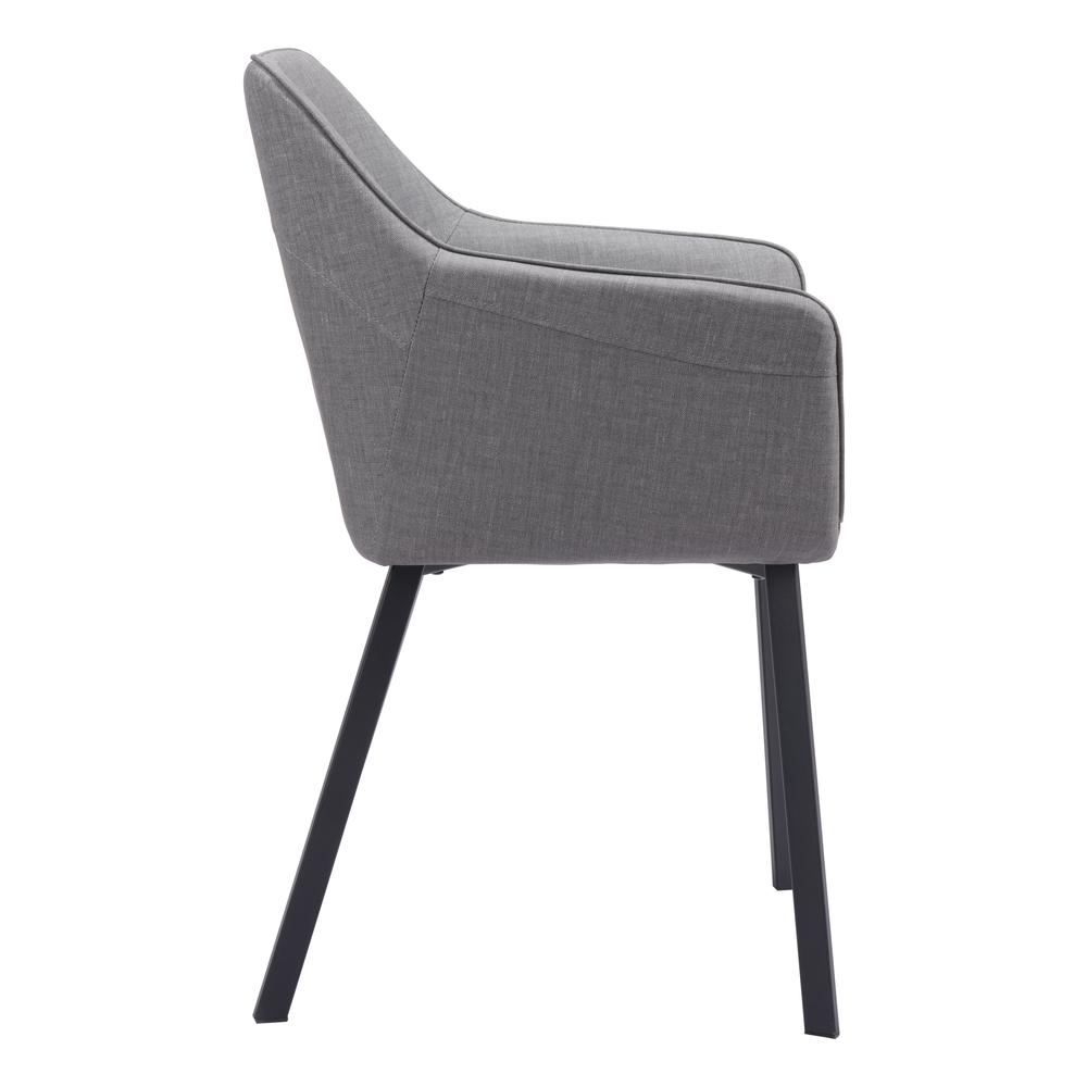 Adage Dining Chair Gray. Picture 2