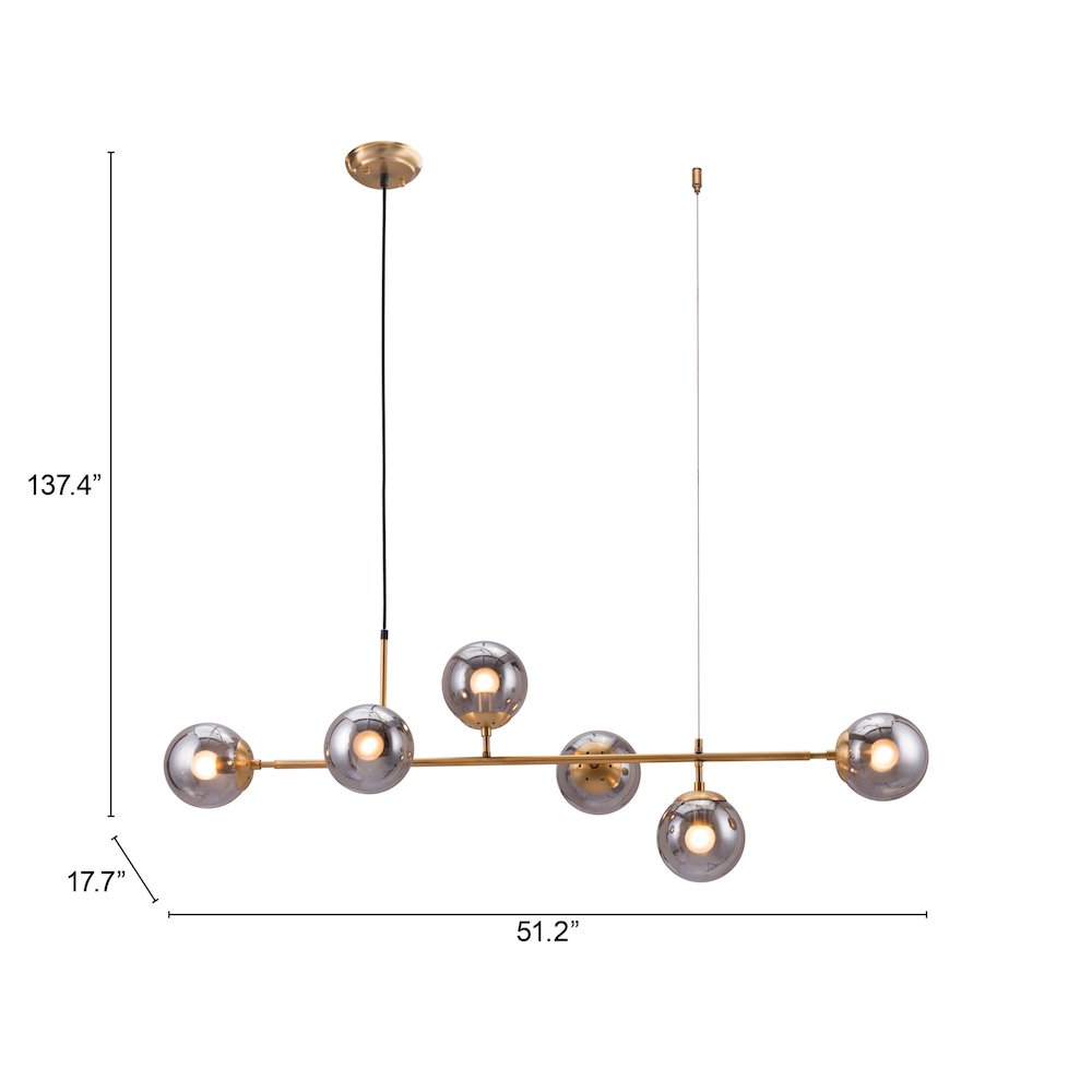 Gisela Ceiling Lamp Brass. Picture 9