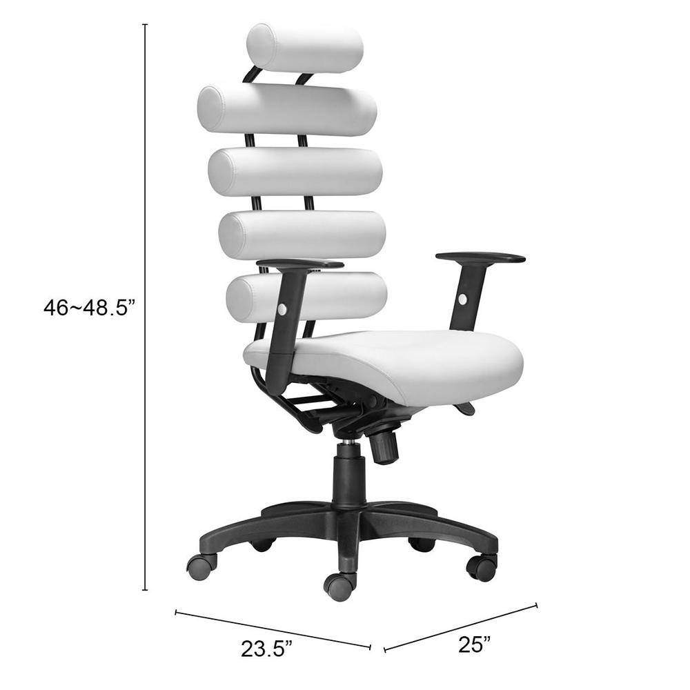 Unico Office Chair White. Picture 7