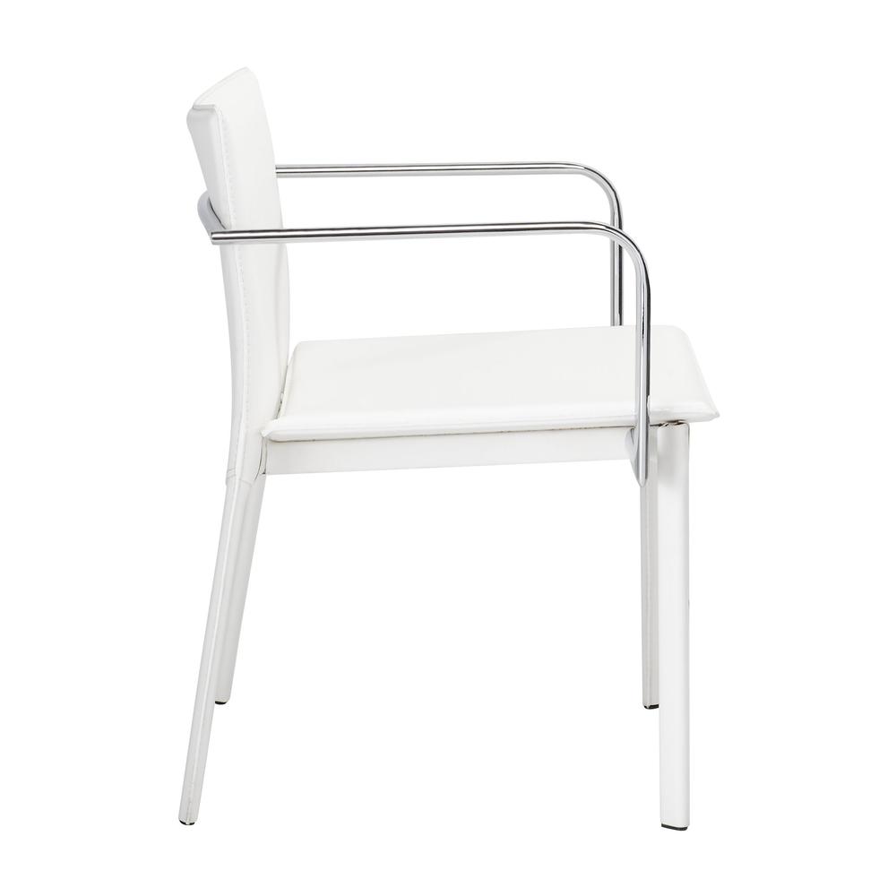 Gekko Conference Chair (Set of 2) White. Picture 3