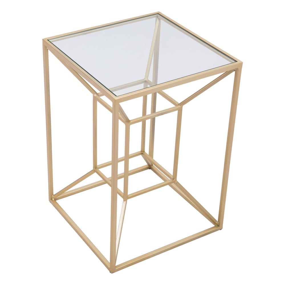 Canyon Side Table Gold. Picture 4