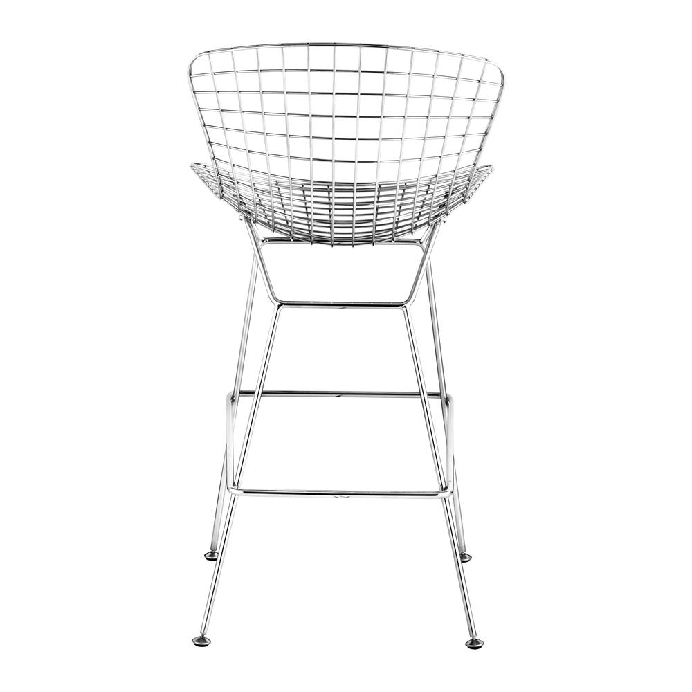 Wire Barstool (Set of 2) Chrome. Picture 5