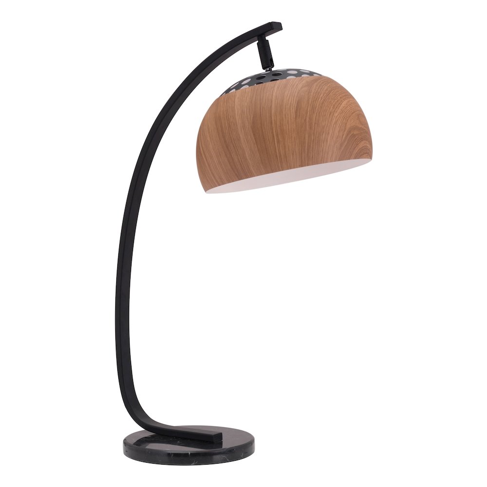Brentwood Table Lamp Brown & Black. Picture 1
