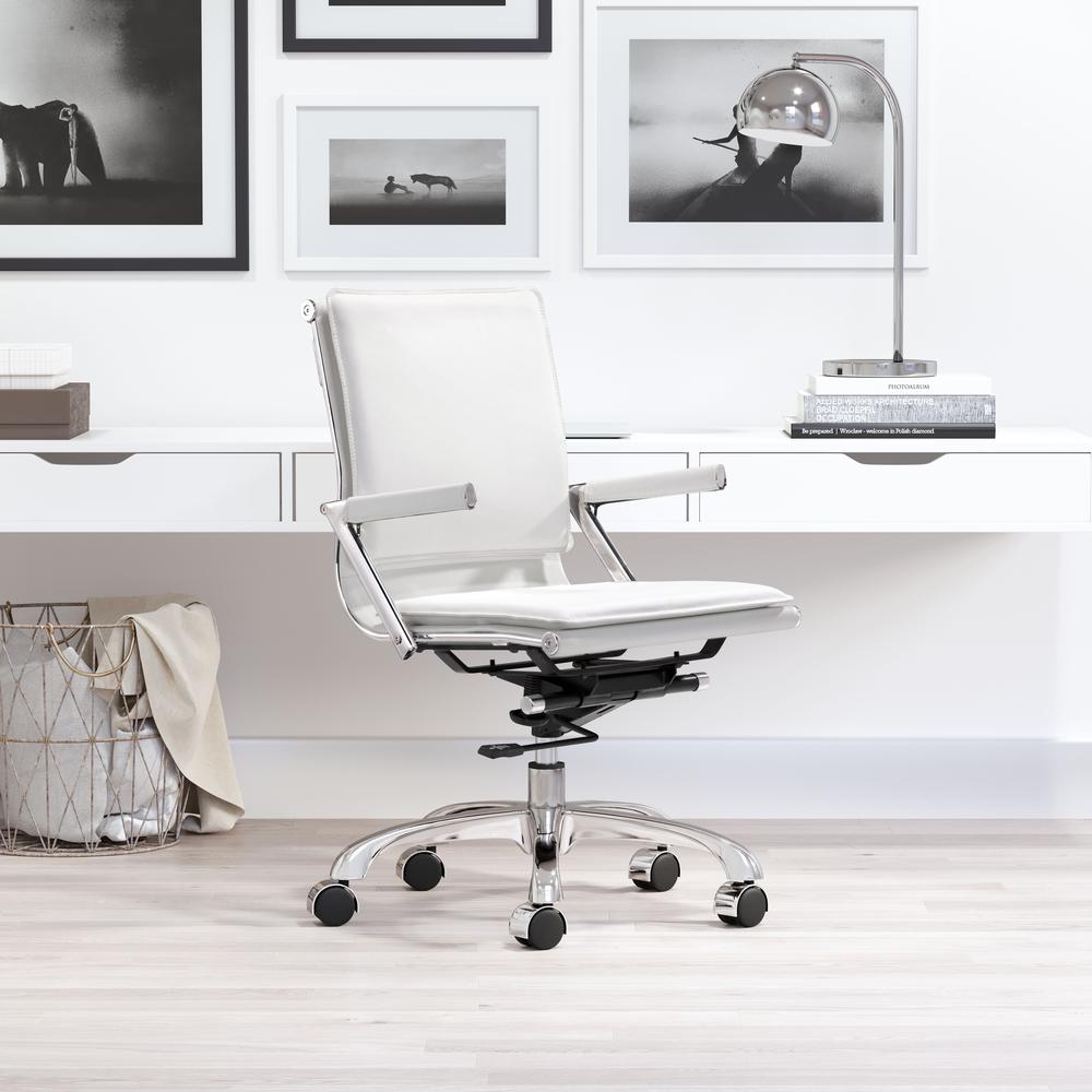 Lider Plus Office Chair White. Picture 6
