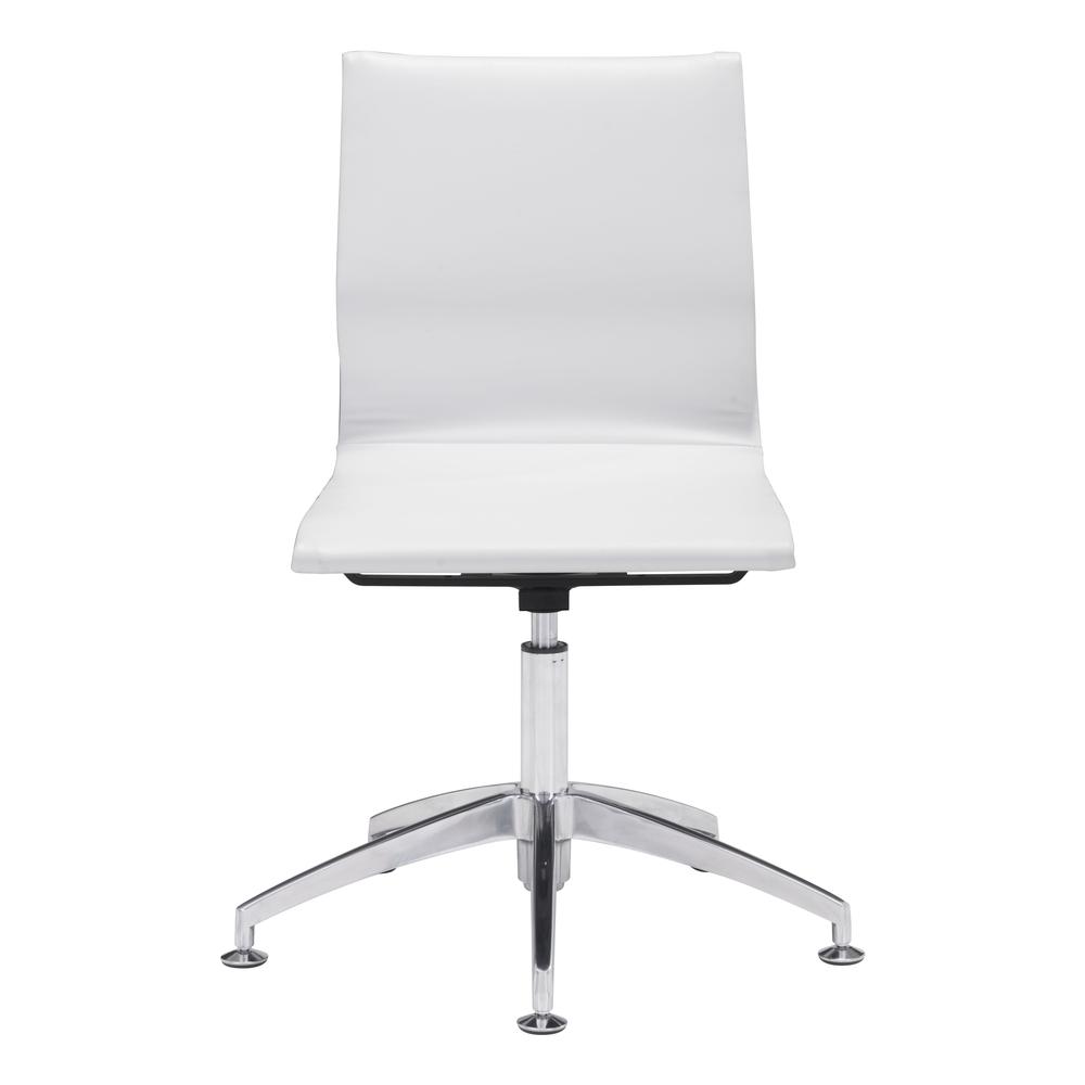 Glider Conference Chair White. Picture 3