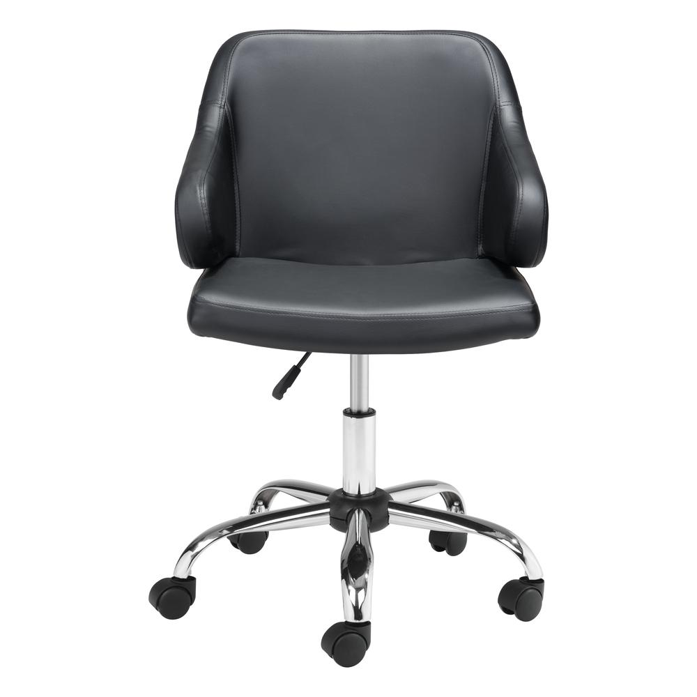Designer Office Chair Black. Picture 3