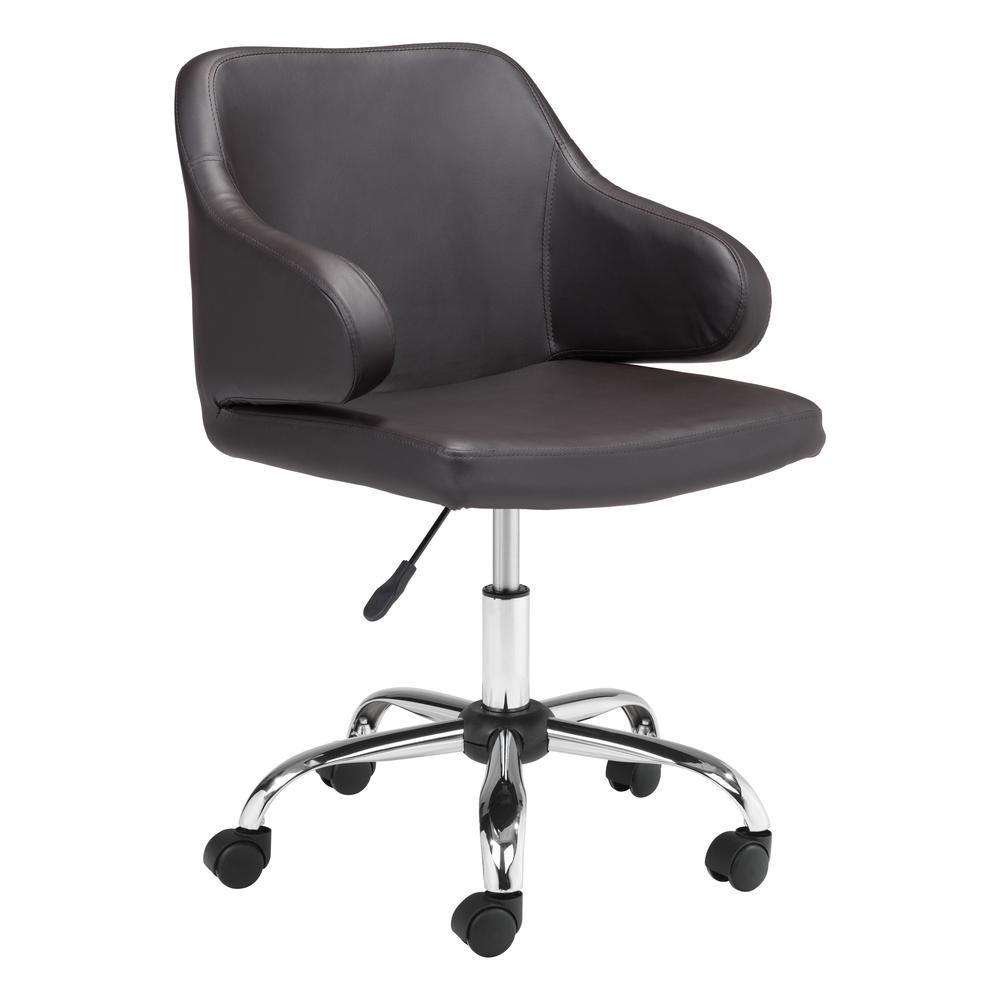 Designer Office Chair Brown. The main picture.