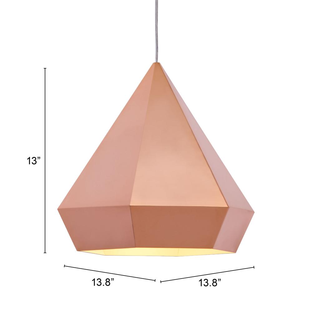 Forecast Ceiling Lamp Rose Gold. Picture 7