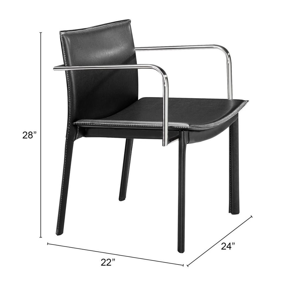 Gekko Conference Chair (Set of 2) Black. Picture 7