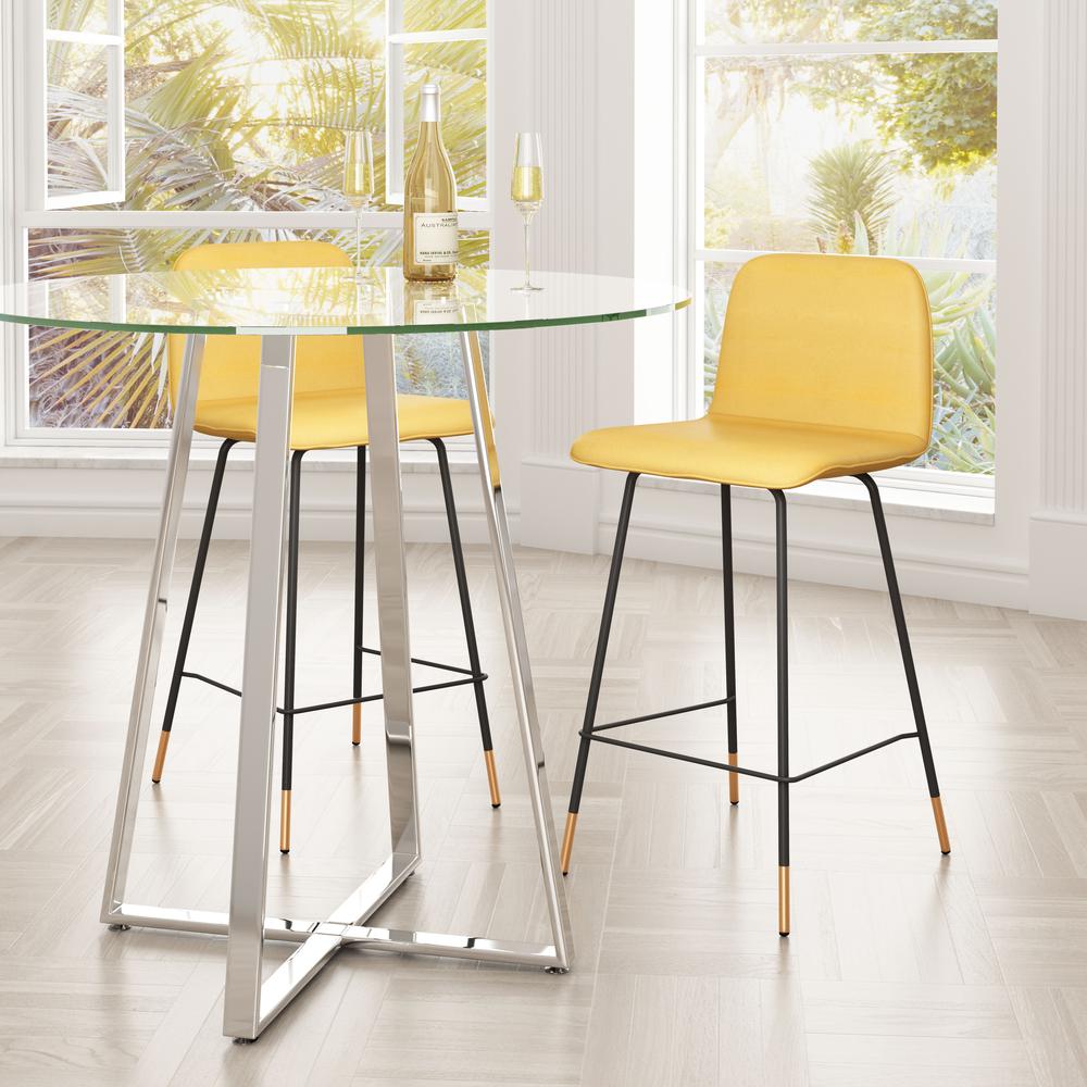 Var Counter Stool Yellow. Picture 6