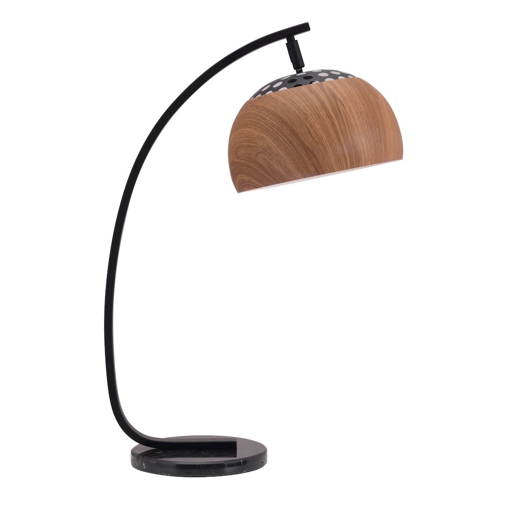 Brentwood Table Lamp Brown & Black. Picture 2
