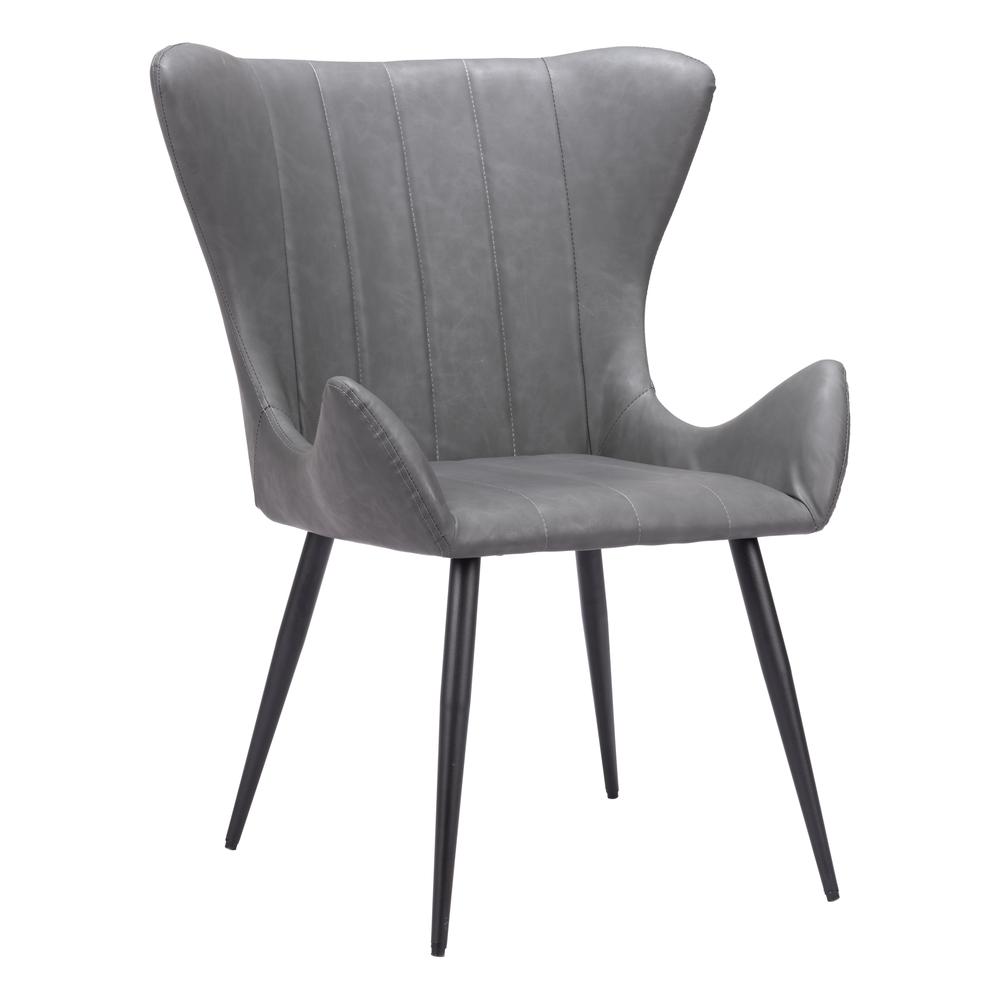 Alejandro Dining Chair (Set of 2) Vintage Gray. Picture 2
