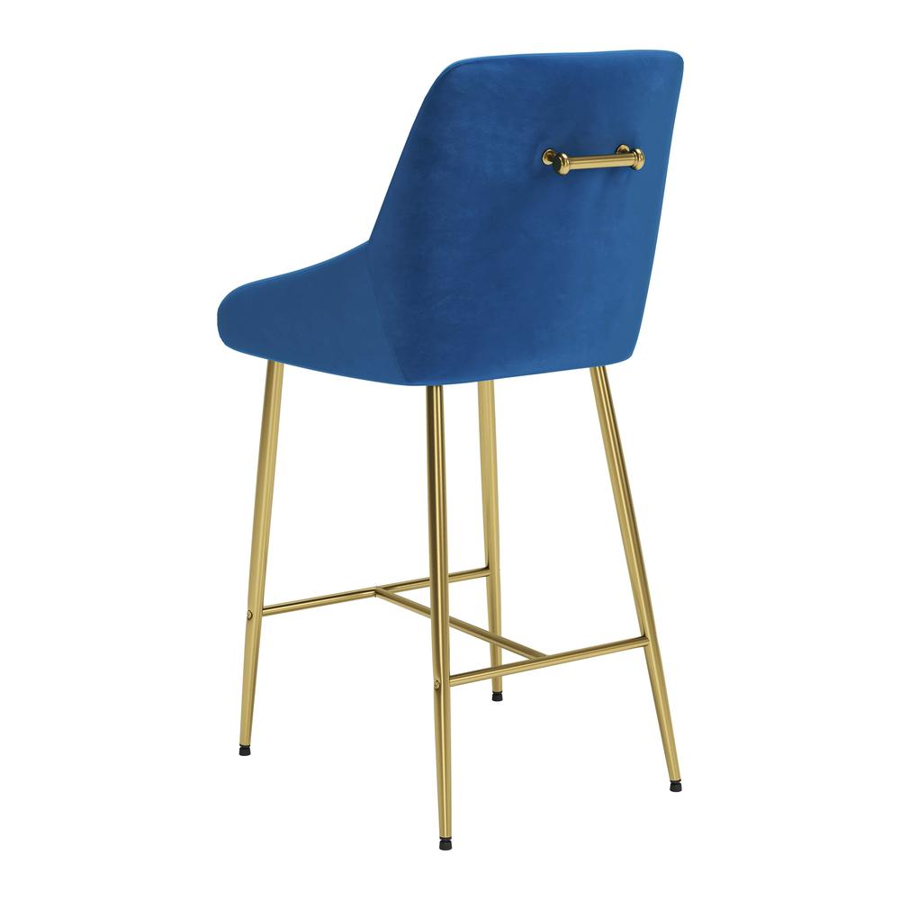 Madelaine Counter Chair Navy. Picture 5