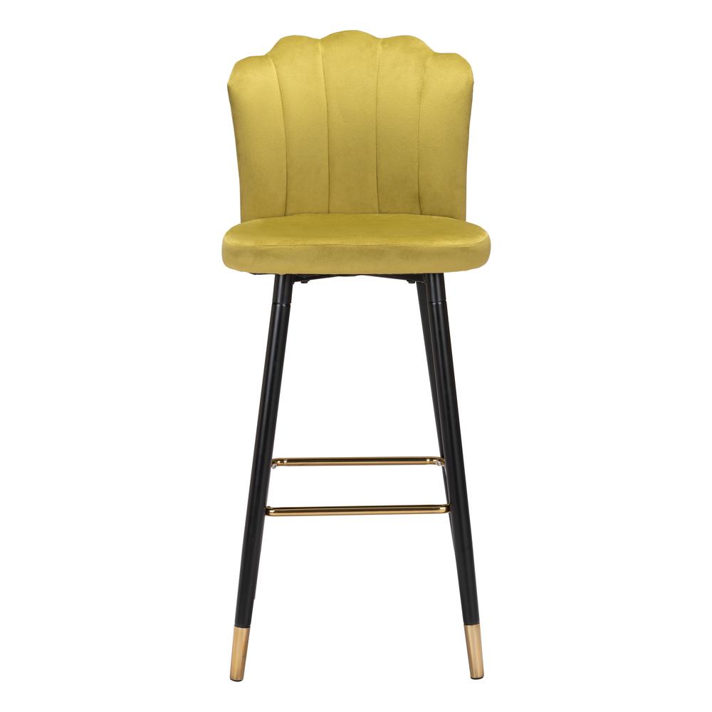 Zinclair Bar Chair Yellow. Picture 3