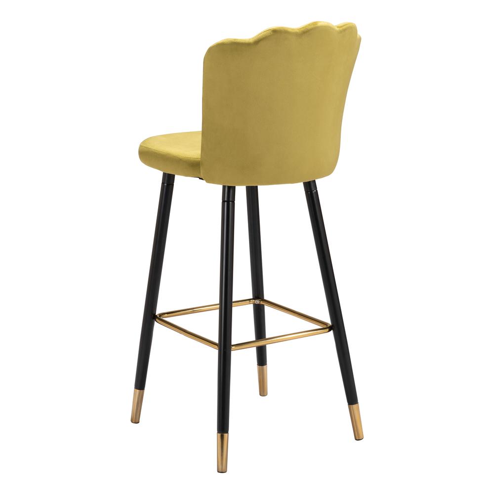 Zinclair Bar Chair Yellow. Picture 5