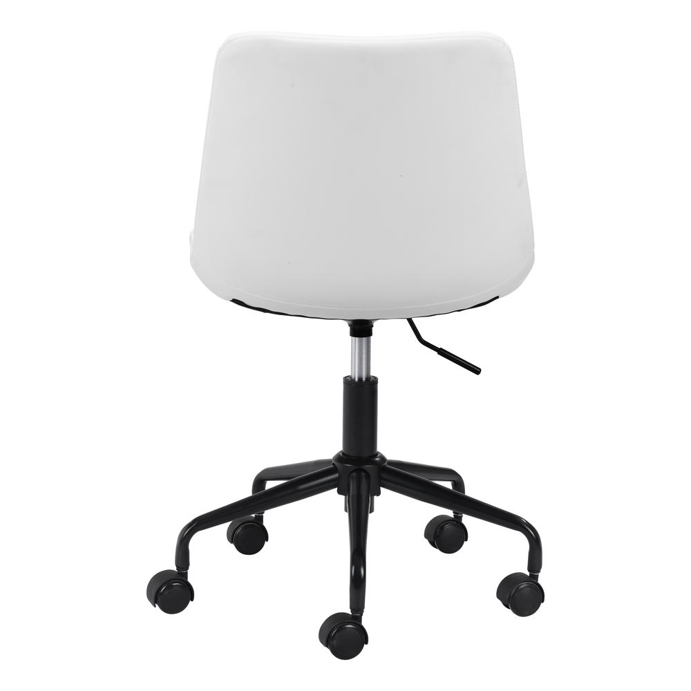 Byron Office Chair White. Picture 4