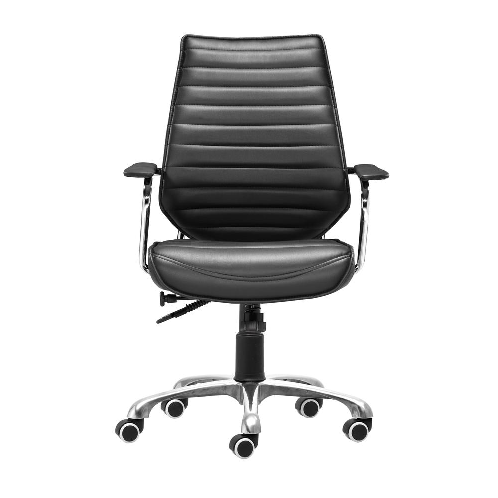 Enterprise Low Back Office Chair Black. Picture 3