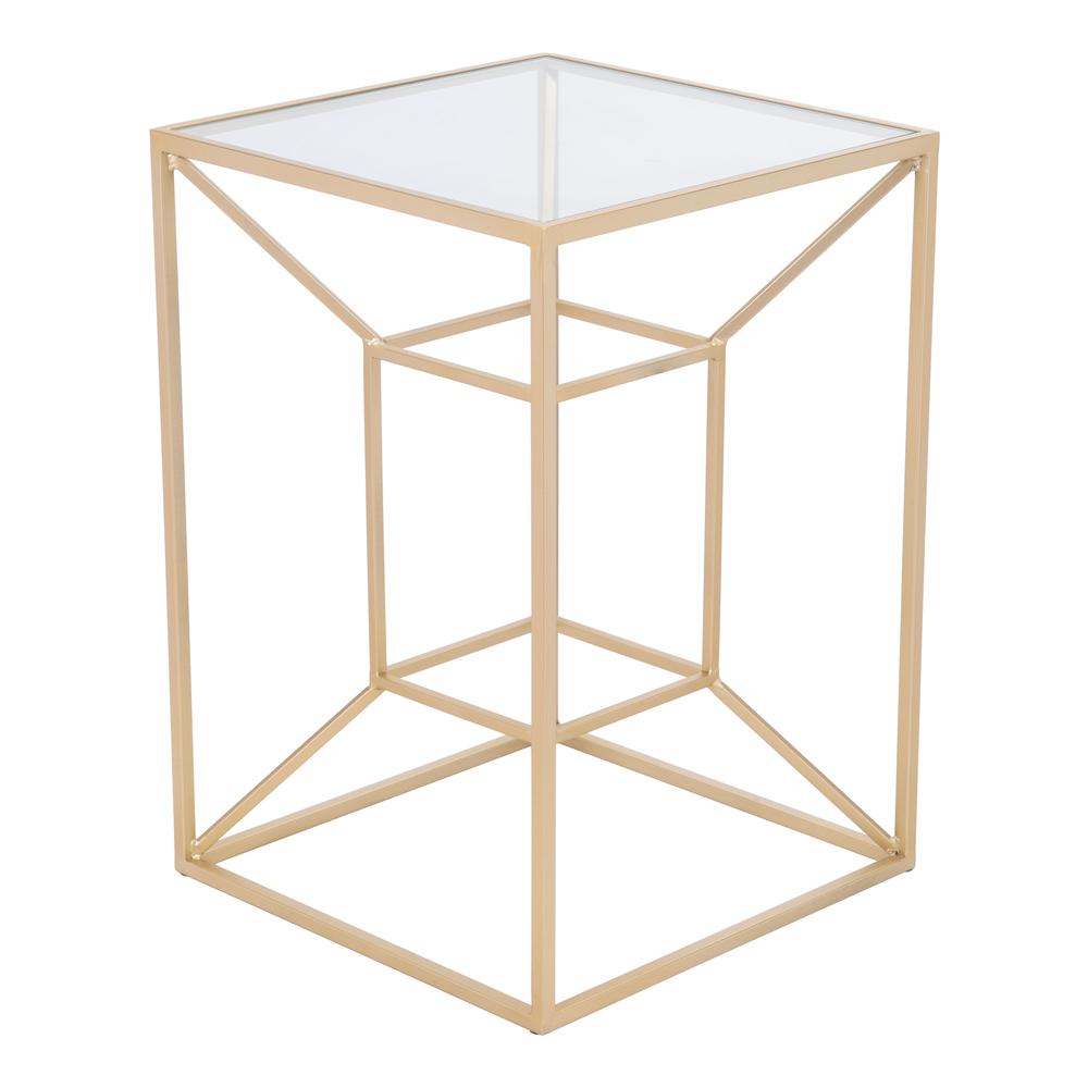 Canyon Side Table Gold. Picture 3