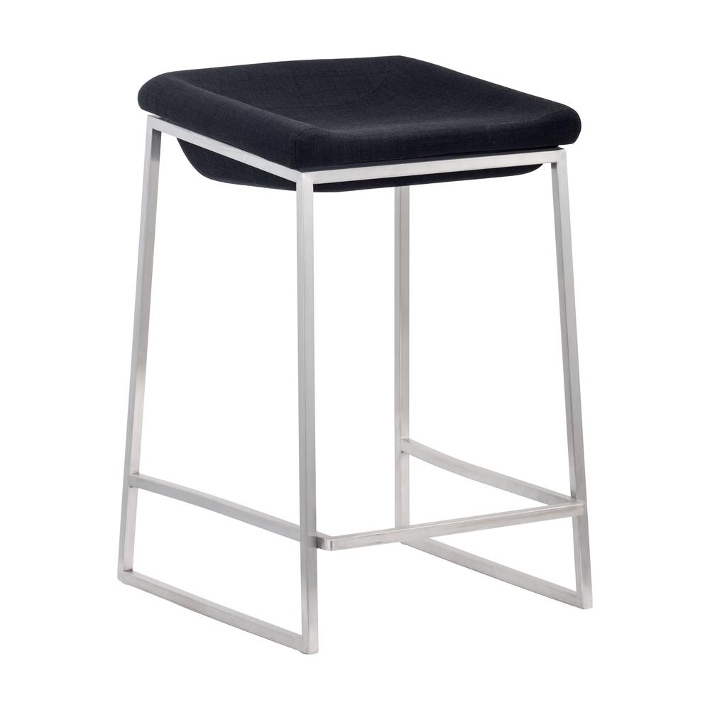 Lids Counter Stool (Set of 2) Dark Gray. Picture 2
