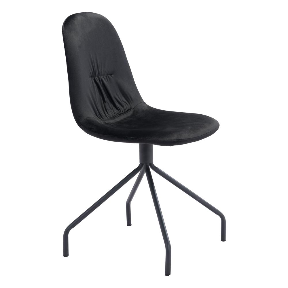 Slope Dining Chair (Set of 2) Black. Picture 2