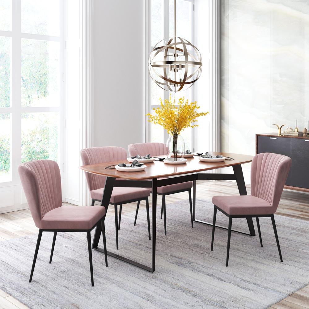 Tolivere Dining Chair (Set of 2) Pink. Picture 7