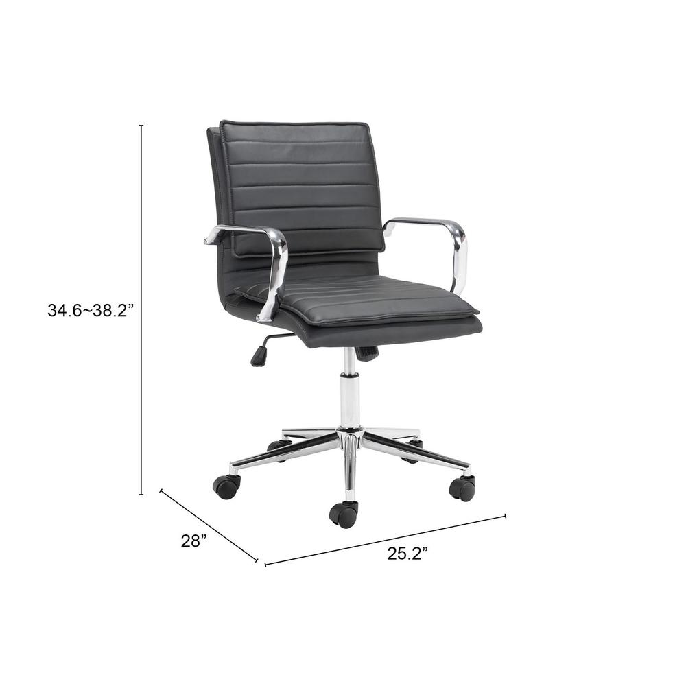 Partner Office Chair Black. Picture 6