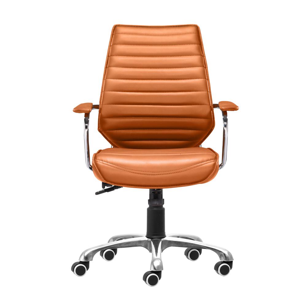 Enterprise Low Back Office Chair Orange. Picture 3