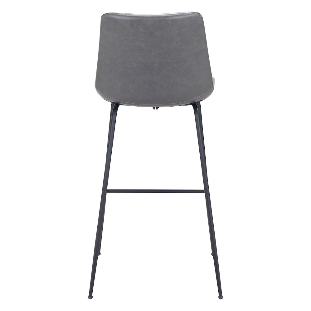 Byron Barstool Gray. Picture 4