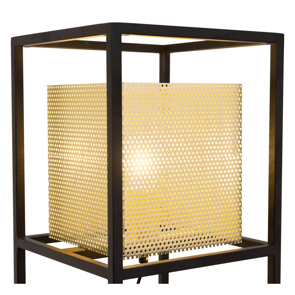 Yves Table Lamp Gold & Black. Picture 5