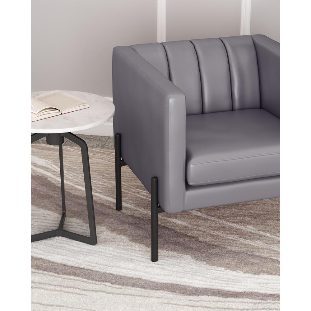 Jess Accent Chair Gray. Picture 7
