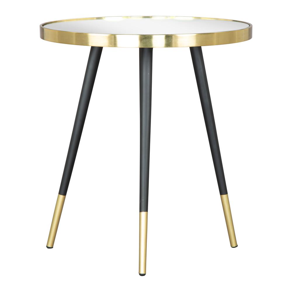 Particle Side Table Gold & Black. Picture 3