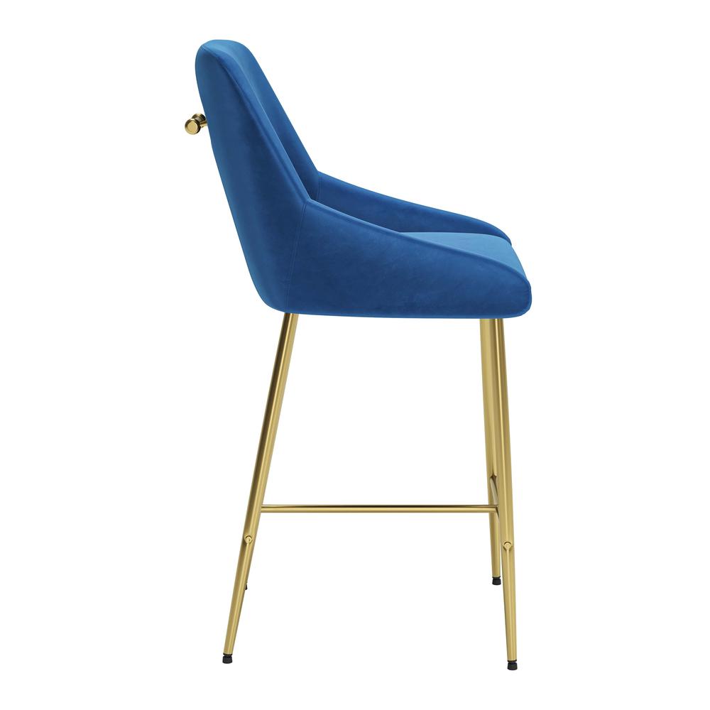 Madelaine Counter Chair Navy. Picture 2