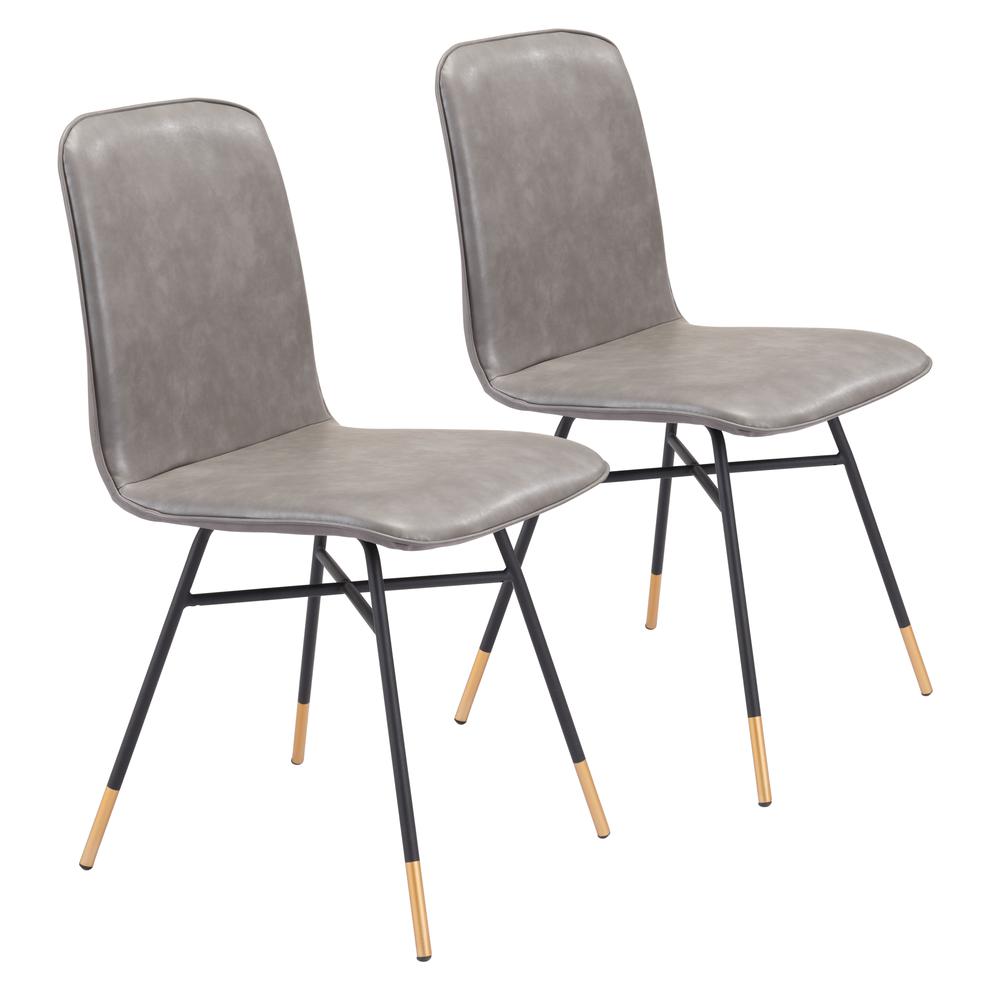 Var Dining Chair (Set of 2) Gray. Picture 1