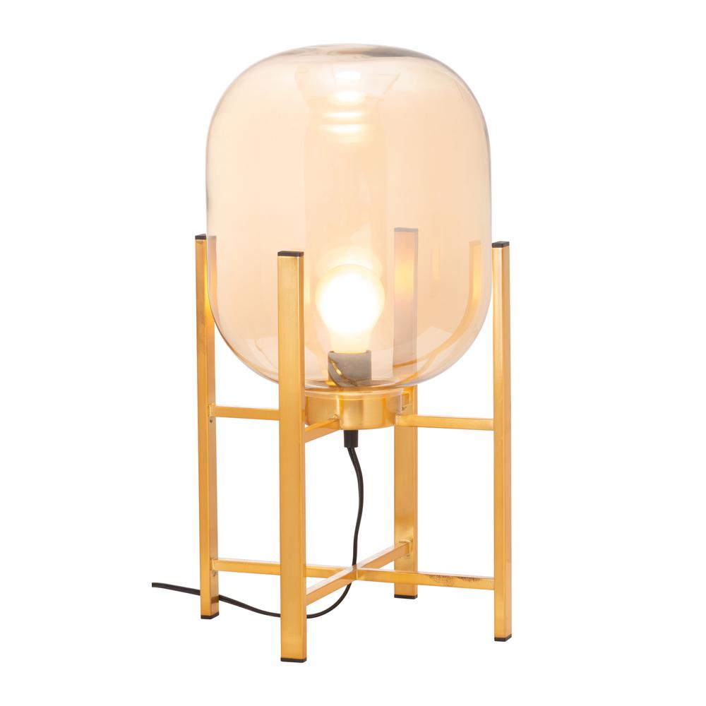 Wonderwall Table Lamp Gold. Picture 1