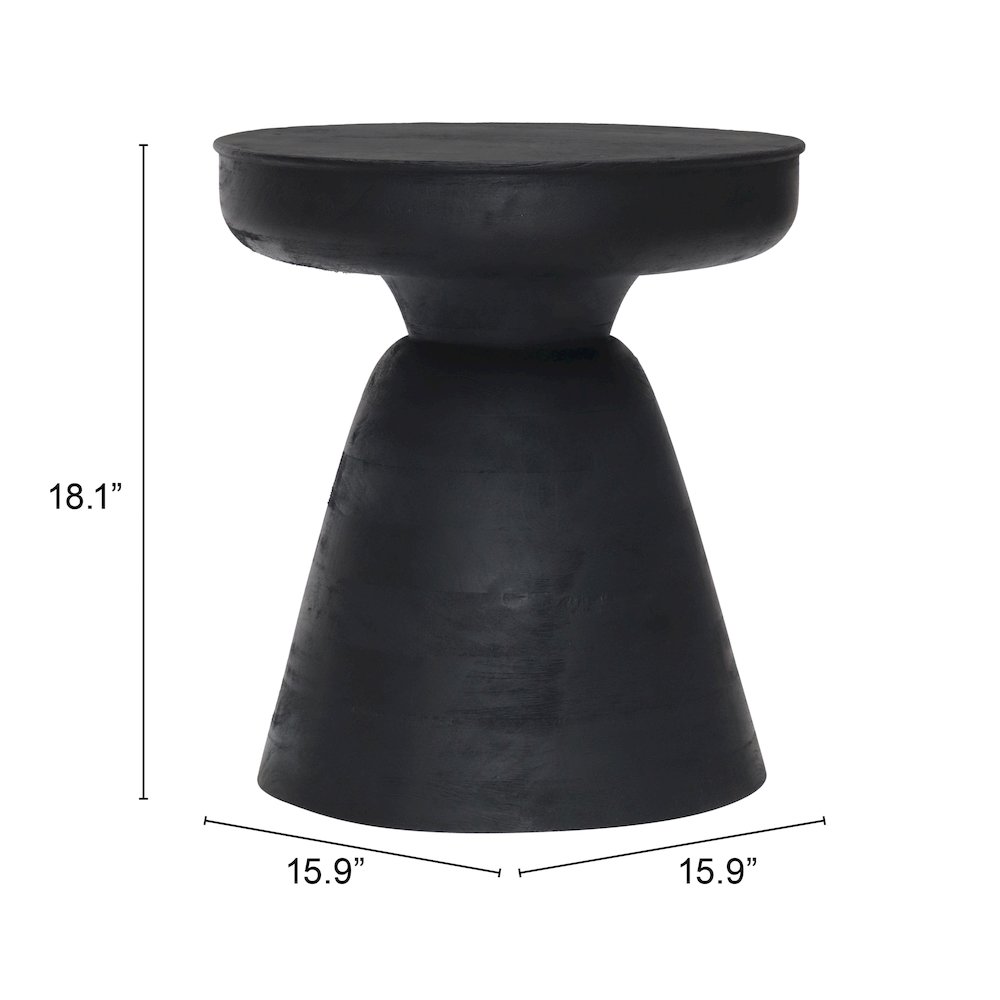 Sage Side Table Black. Picture 7