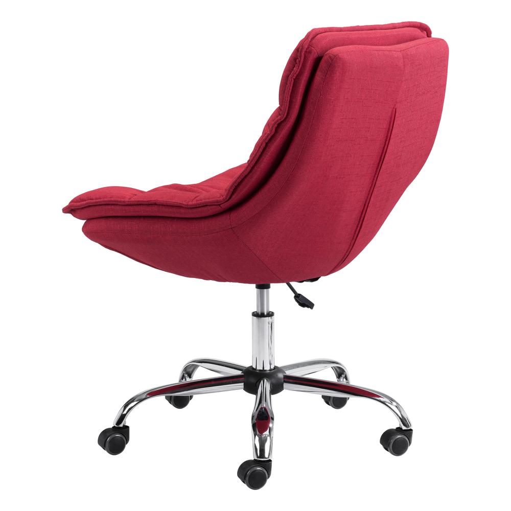 Down Low Office Chair Red. Picture 5