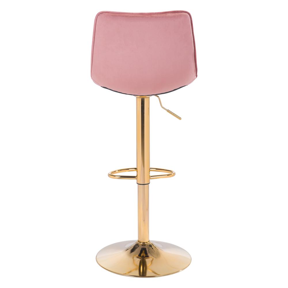 Prima Bar Chair Pink & Gold. Picture 4